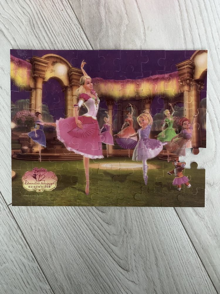 Puzzle barbie 3D Trefl