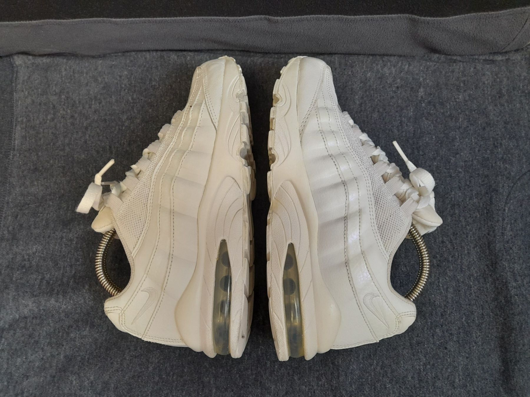Оригинал Nike Air Max 95 женские белые кроссовки 38,5/ 24 см