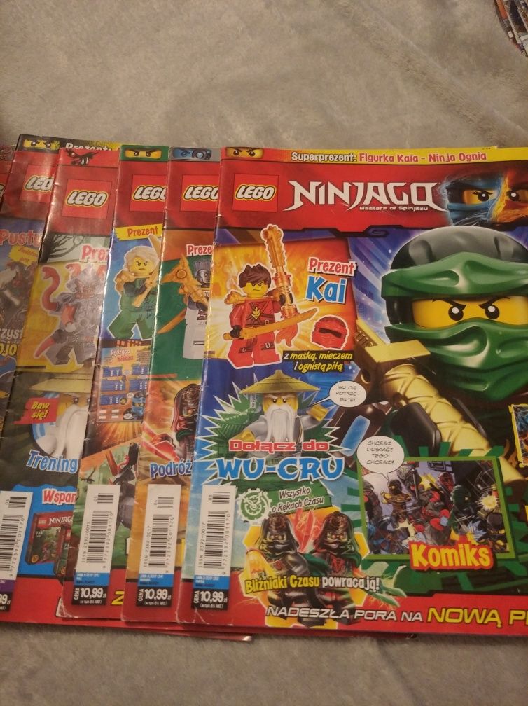 Gazetki LEGO ninjago z 2017 r.