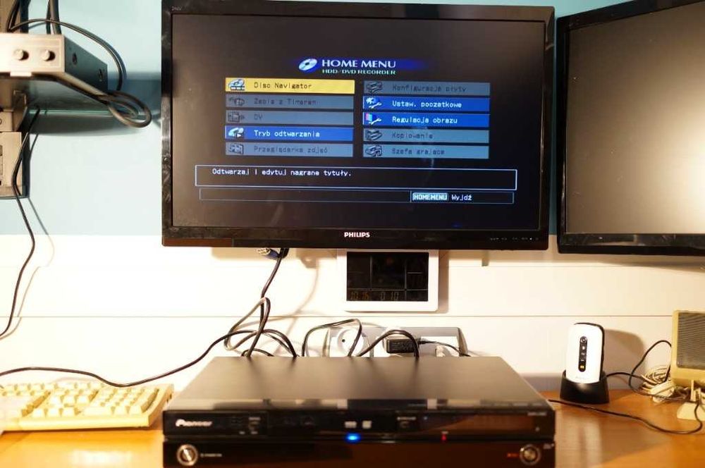Pioneer DVR LX60D Top model nagrywarki DVD/HDD Kolekcjonerski rarytas!