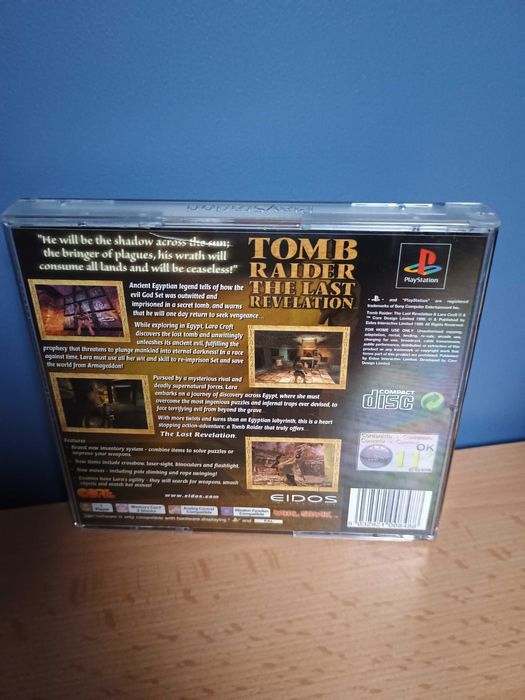 Tomb Rider IV The Last Revelation PS1 PSX angielska komplet