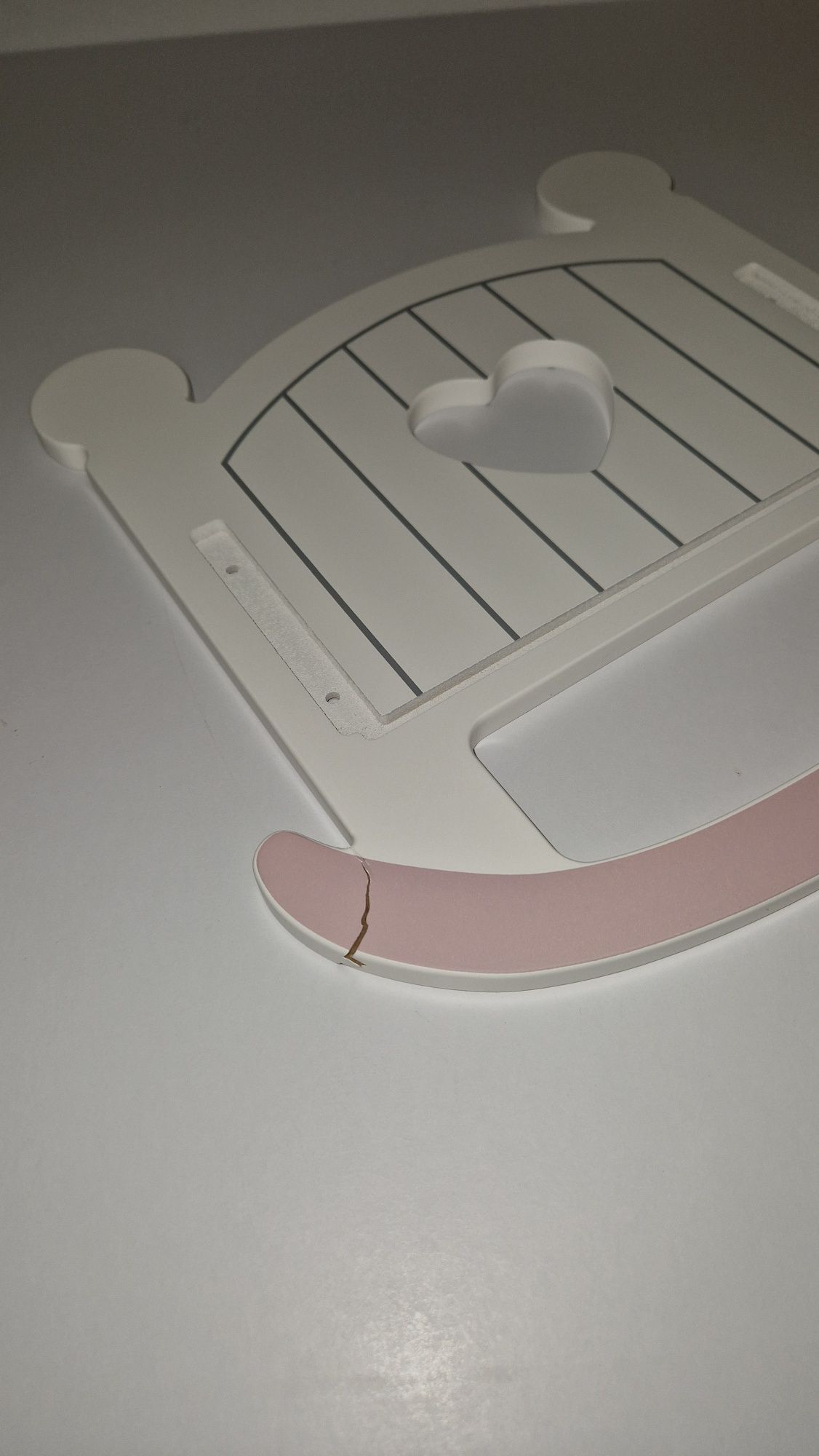 ROBUD Drewniane łóżeczko dla lalki Baby Doll Bed Toys