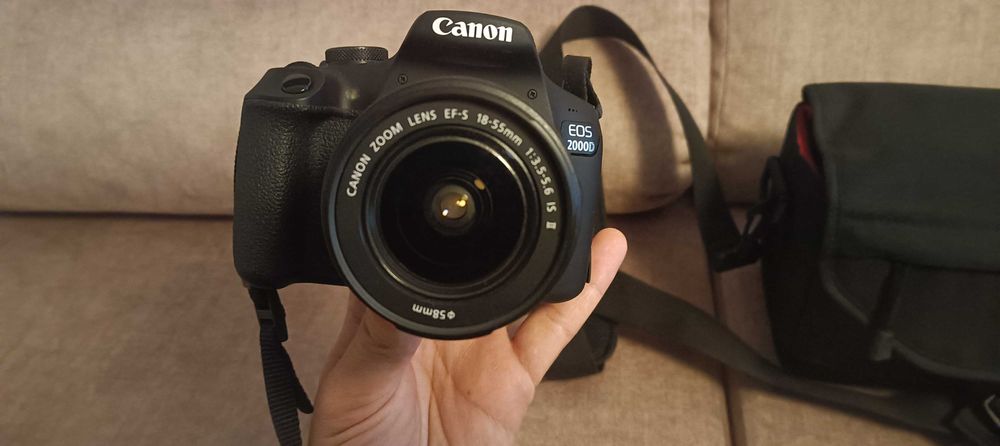 Canon Eos2000D + Bateria extra