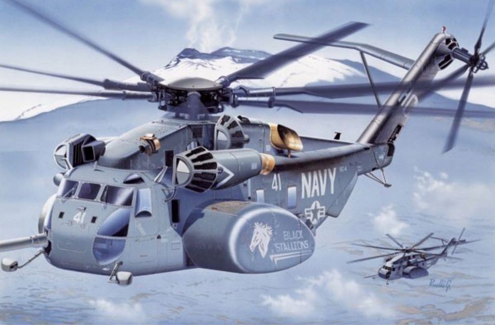 Model helikopter MH-53 E Sea Dragon - Italeri 1065