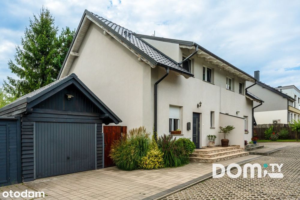 Zadbany bliźniak, ogród, garaż wolnostojący