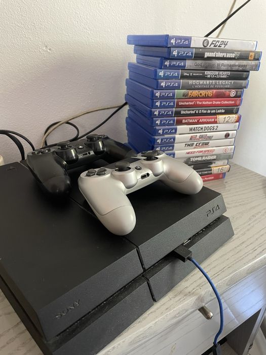 Ps4 2 comandos e 17 jogos