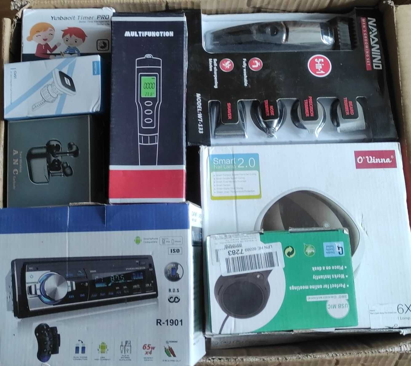 Amazon Boxy Elektronika Zarobek Drobna Palety Nadwyżki Mystery Box