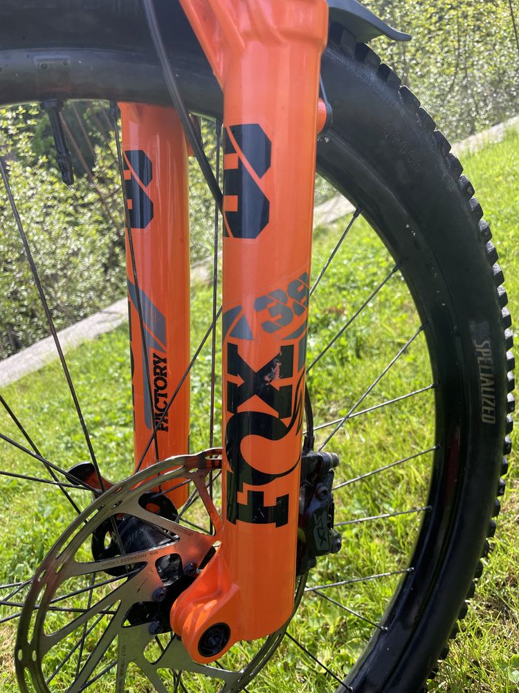 Fox 38 kashima grip 2 180mm używany