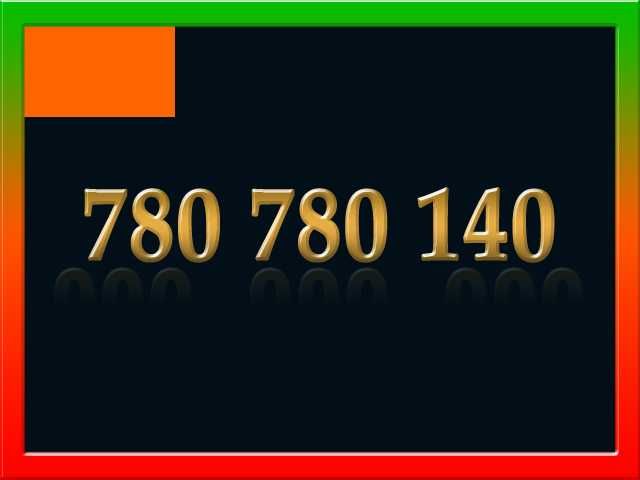 780_780_140 Złoty Numer Starter Orange