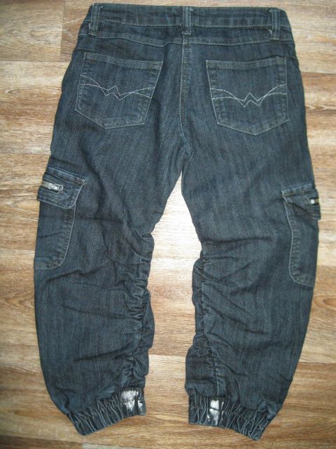 Джинсовые бриджи 46 - 48