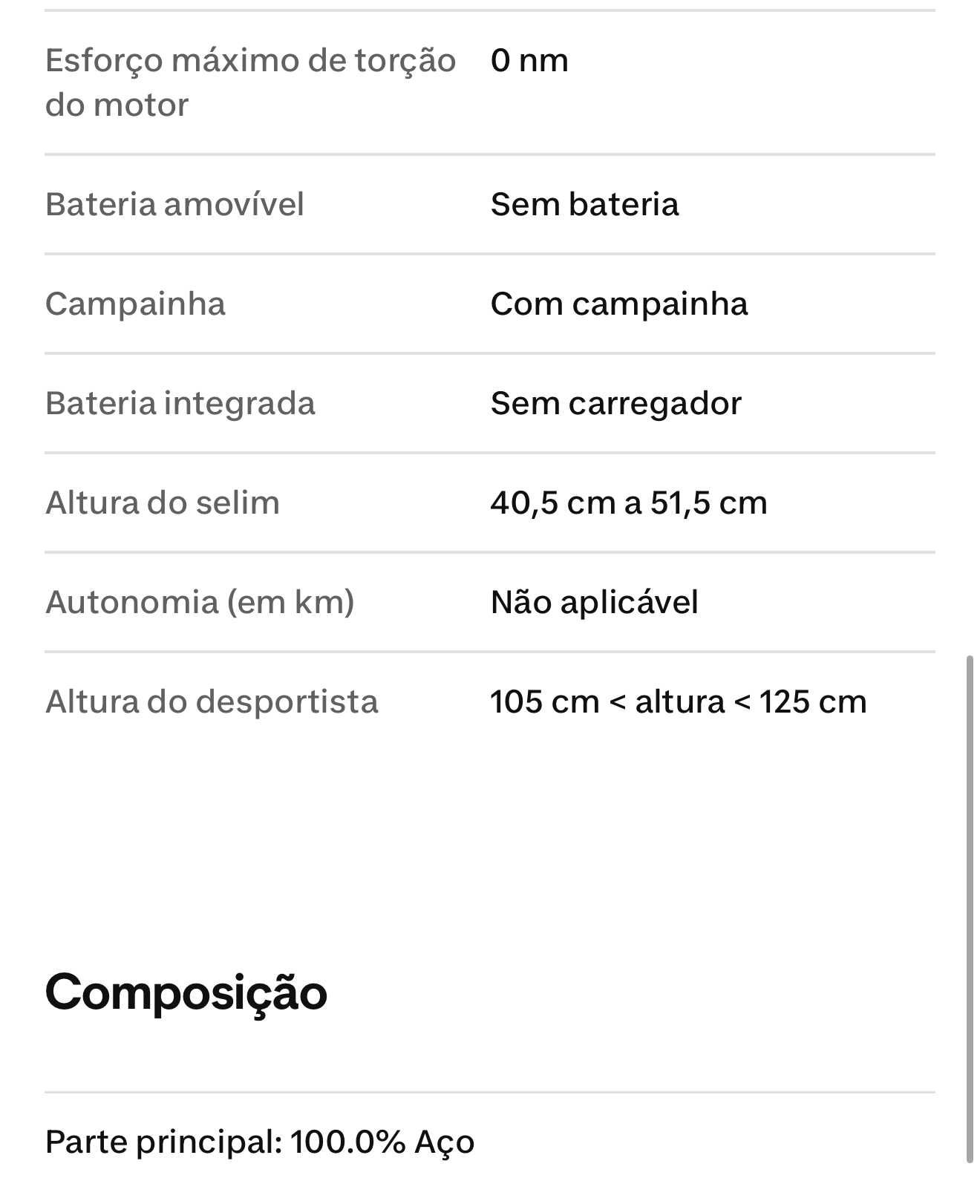 BICICLETA Super Fixe de Criança 16 polegadas 4-6 anos, DISCOVER 500