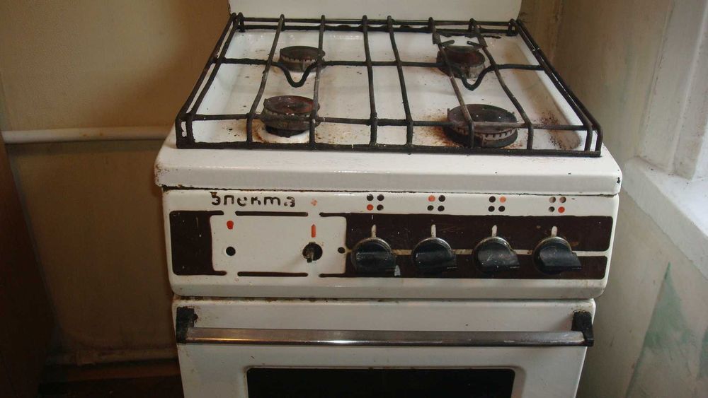 Плита газовая електа