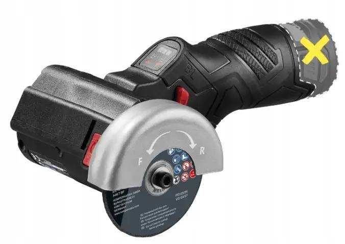 Аккумуляторная болгарка PARKSIDE PERFORMANCE® 12 V PPWSA 12 A1