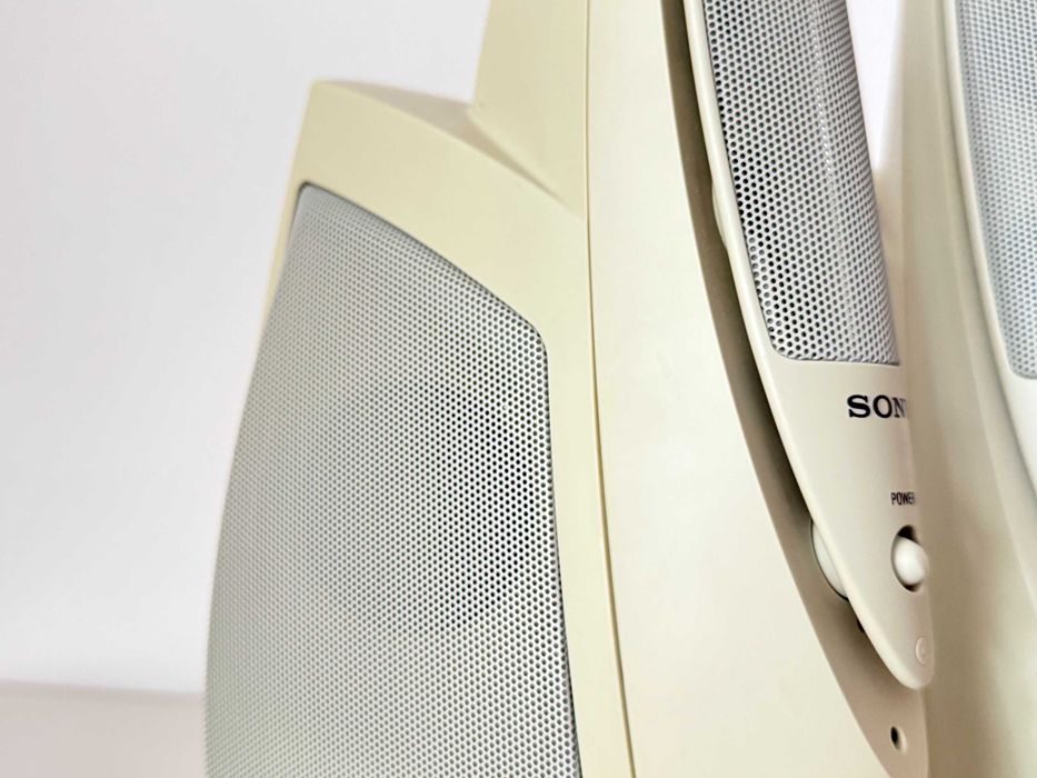 SONY SRS-PC71 stare głośniki komputerowe retro