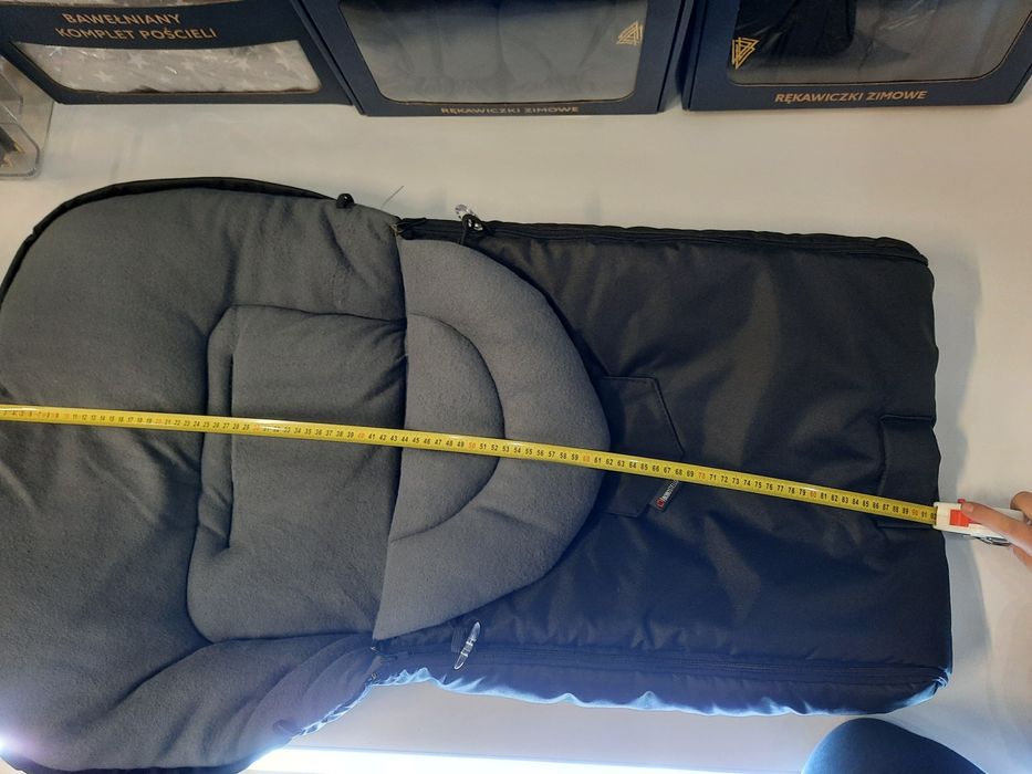 Bobostello śpiworek do wózka lub gondoli kolor: czarny