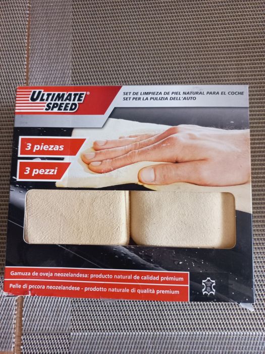 Zestaw do czyszczenia auta 3 sztuki