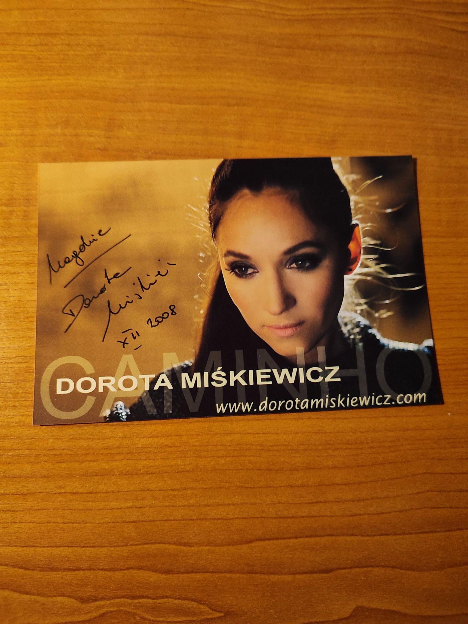 Autograf Dorota Miśkiewicz