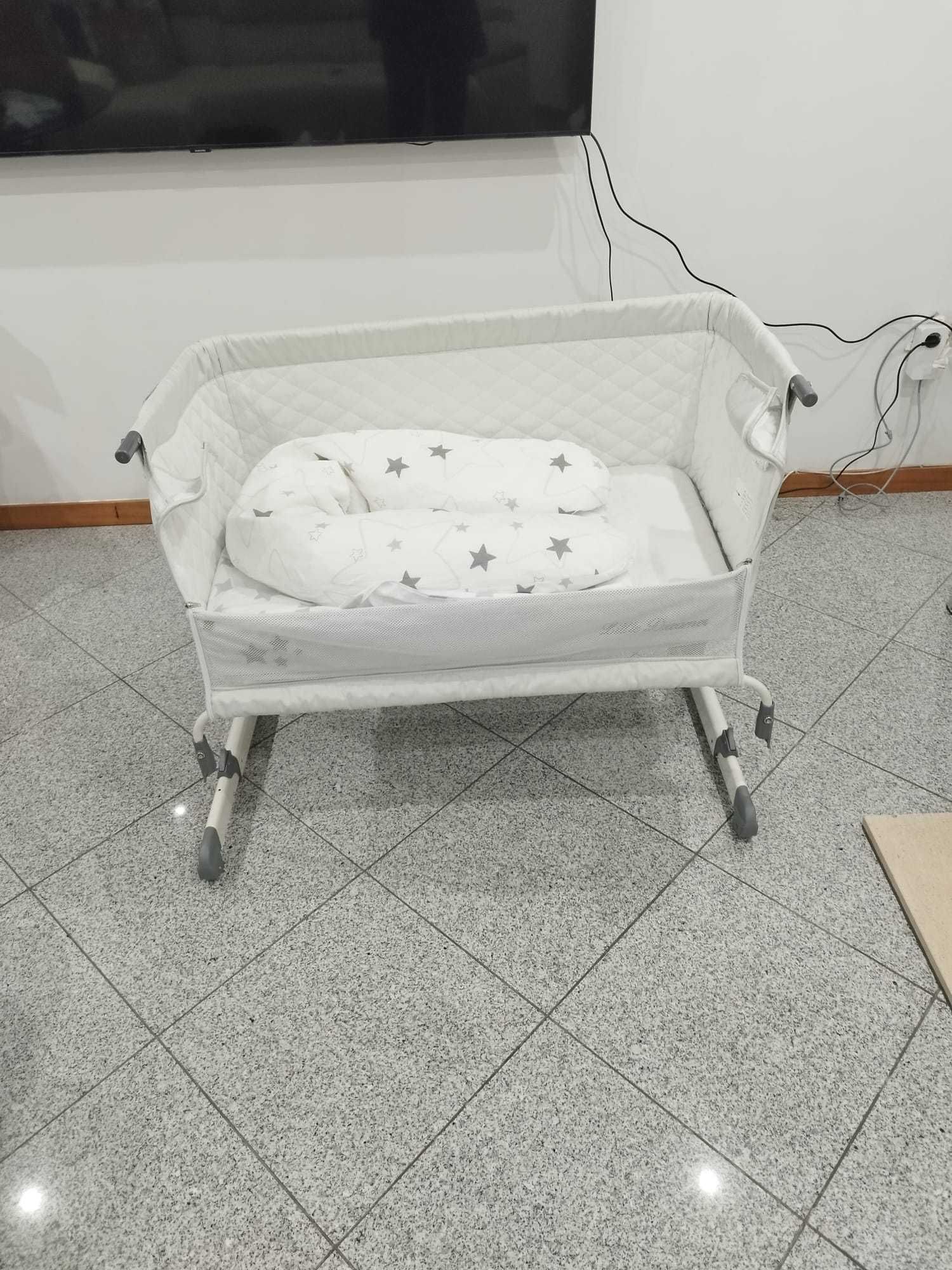 Mini berço pouco tempo de uso
