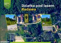 działka budowlana/Bezpośrednio przy lesie | 800 m od zalewu/RADAWA