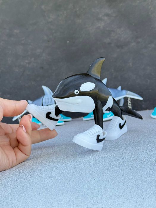 Оркалеро Оркала (Orcalero Orcala) шарнірна іграшка 3Д, довжина 17 см