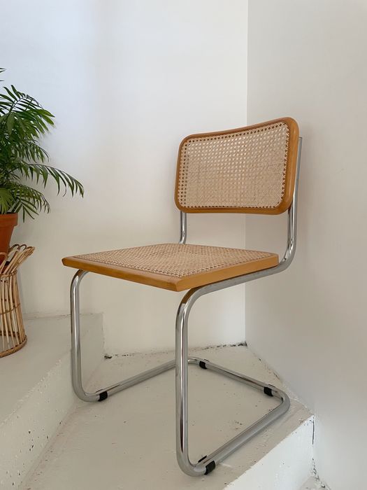 Krzesło drewniane / gięte / rattan / Cesca Marcel Breuer Bauhaus