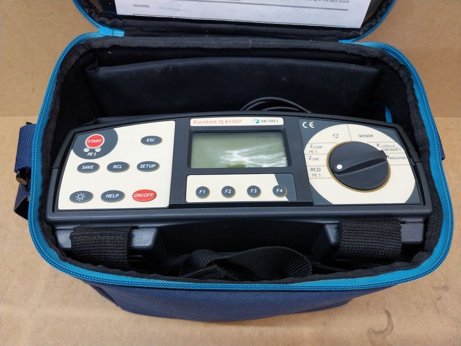 Metrel Eurotest Q 61557 Miernik Instalacji Elektrycznej