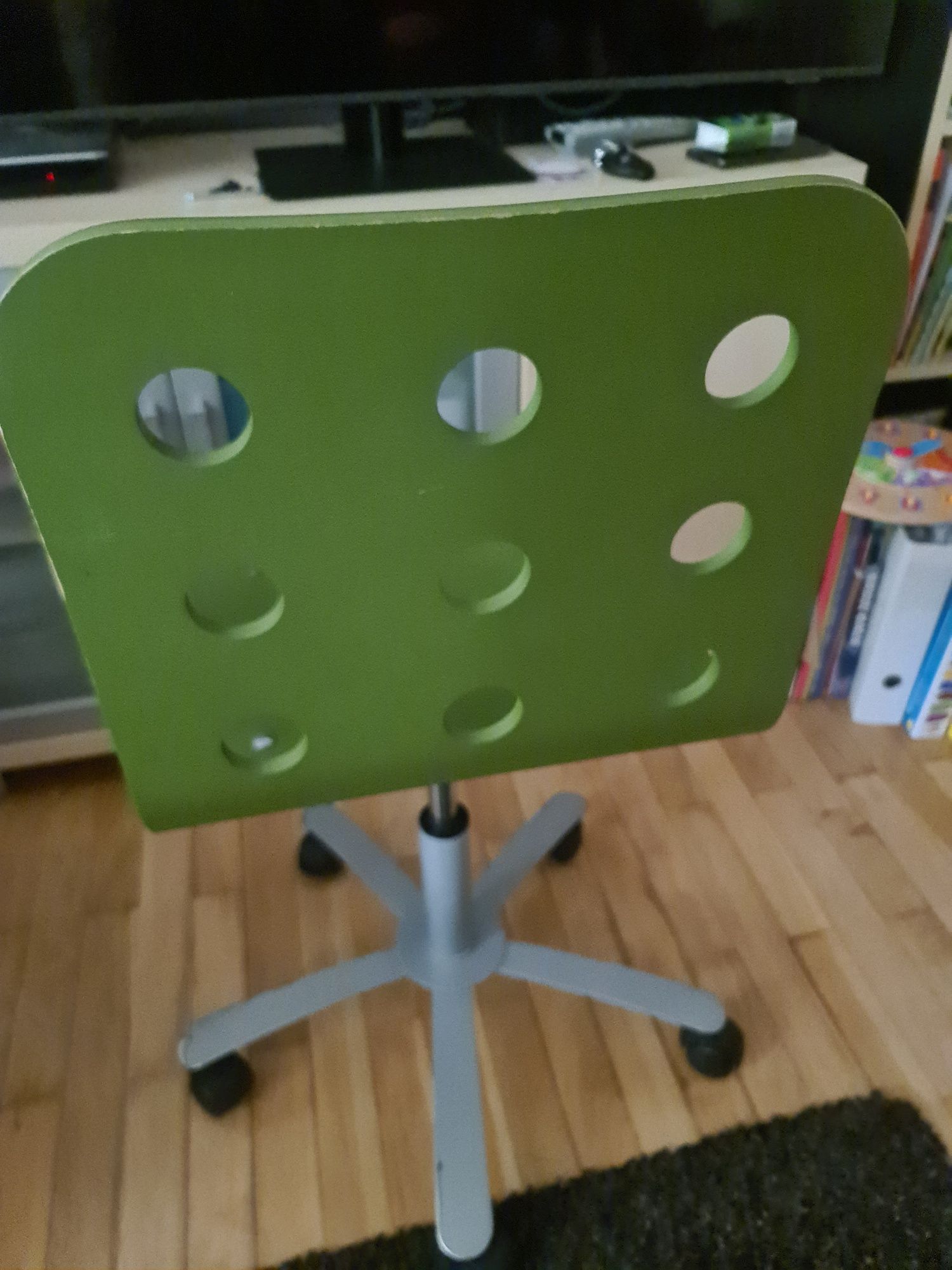 Krzesło Ikea Jules zielone