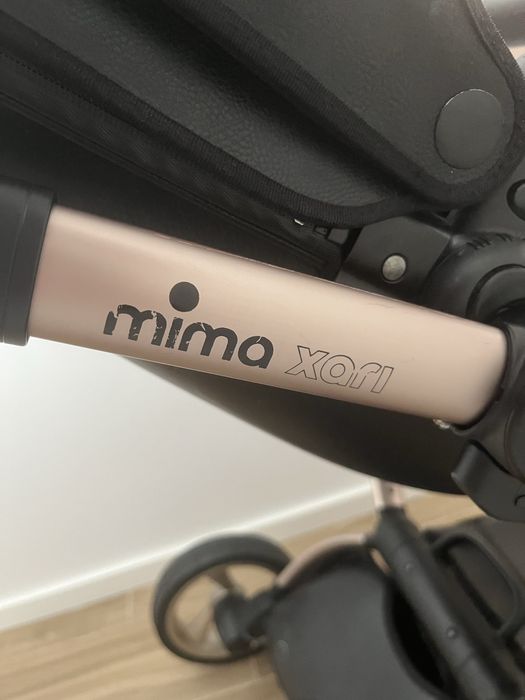 Carrinho de bebé Mima Xari Rose Gold/Preto