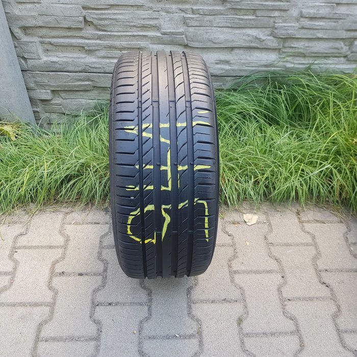 1x 225/40R18 Continental ContiSportContact 5 Data produkcji 2020 Opona letnia Poznań