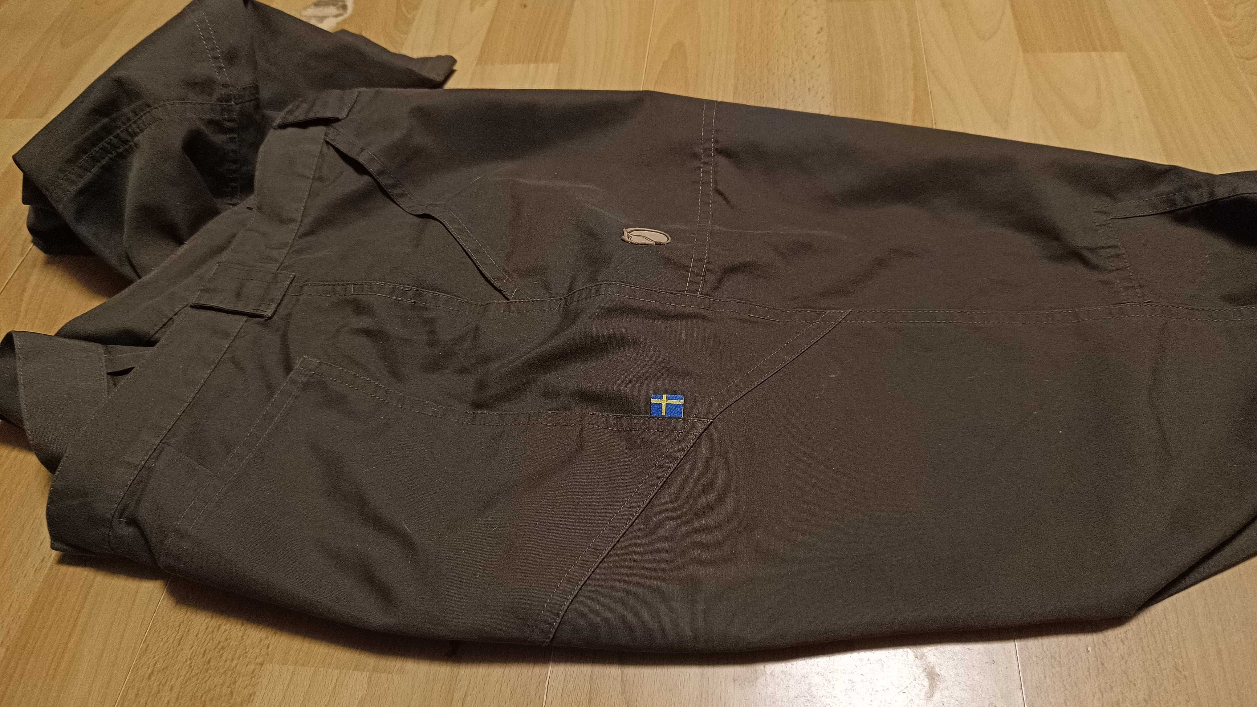 Damskie spodnie FJALLRAVEN g-1000 r.L stan bardzo dobry
