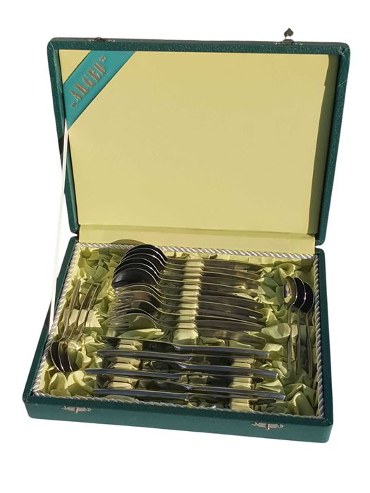 Stary zestaw sztućców Arged 24 sztuki unikat kolekcjonerski lata 70/80