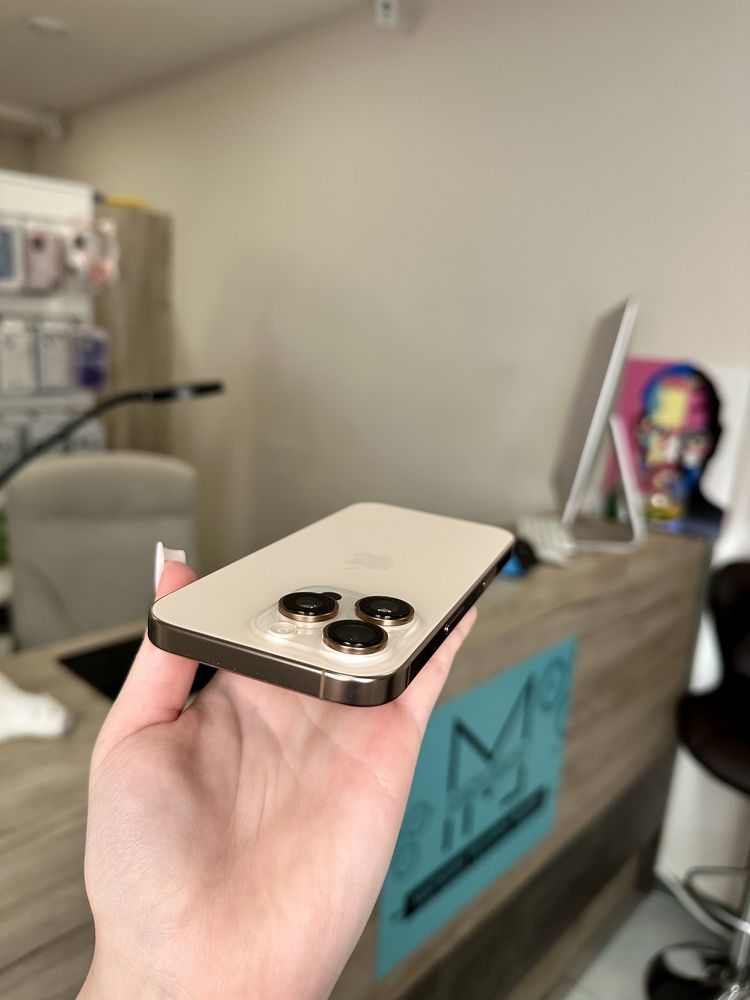 Iphone 16 Pro 256 Gb 100% Акб 1 цикл Desert Titanium Розстрочка Обмін