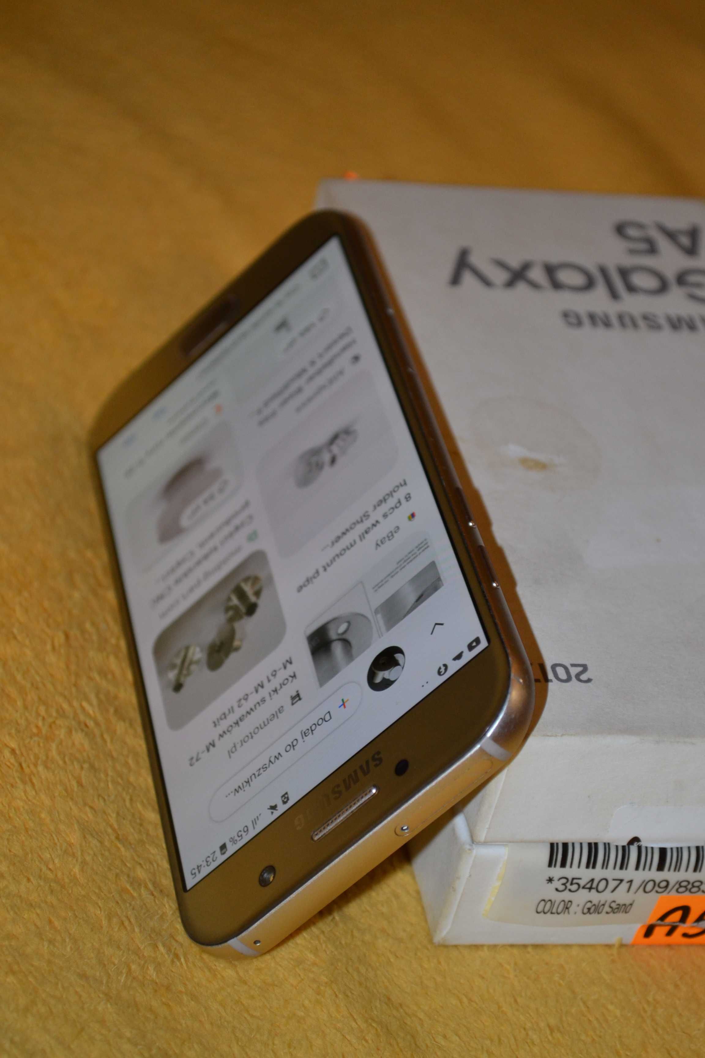 Samsung A 5 2017 złoty ładny sprzedam
