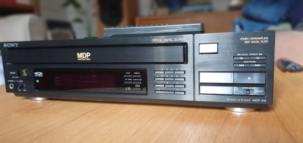 Sony MDP 315 LaserDisc odtwarzacz