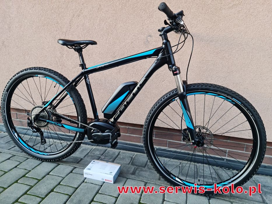 Rower elektryczny górski MTB FOCUS koła 29 aluminium shimano DEORE xt
