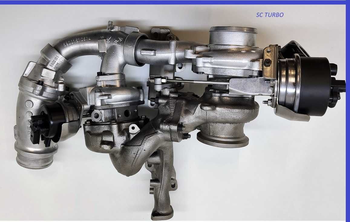 Turbosprężarka BiTurbo VWT6 Multivan Crafter MAN 2.0BiTDI 199 204 KM