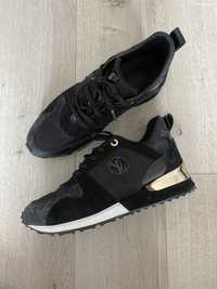 Adidasy senakersy Louis Vitou LV 38 czarne zlote