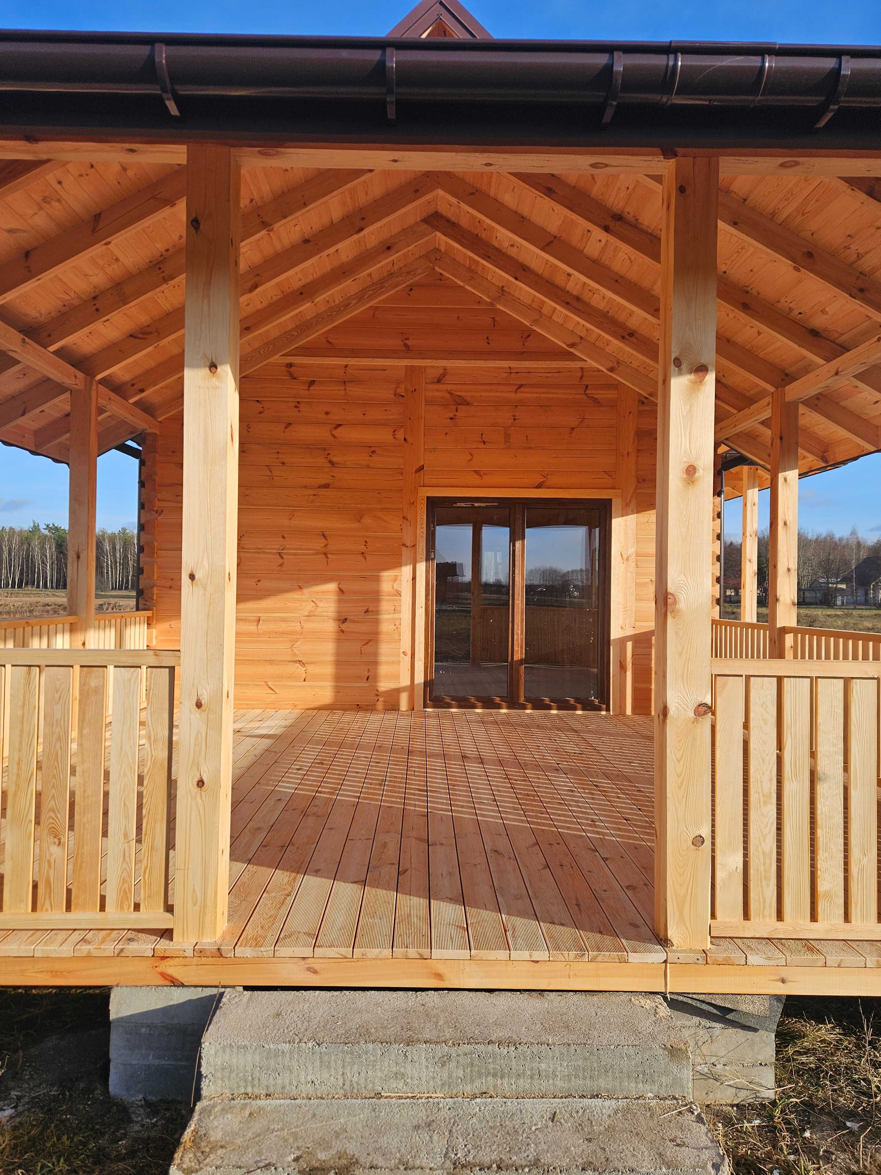 Dom z bala na działce 2000m2 . Realizacja 2025/2026
