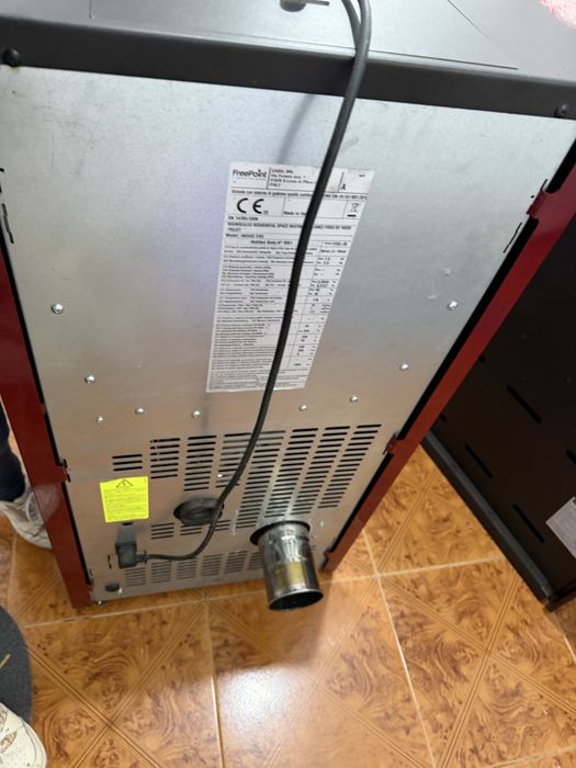 Salamandra a pellets