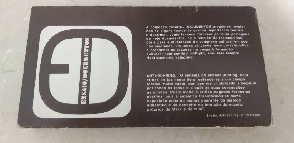 Engels, Anti-Dühring Ed. Afrodite/Fernando Ribeiro de Mello (1.ª ed.)