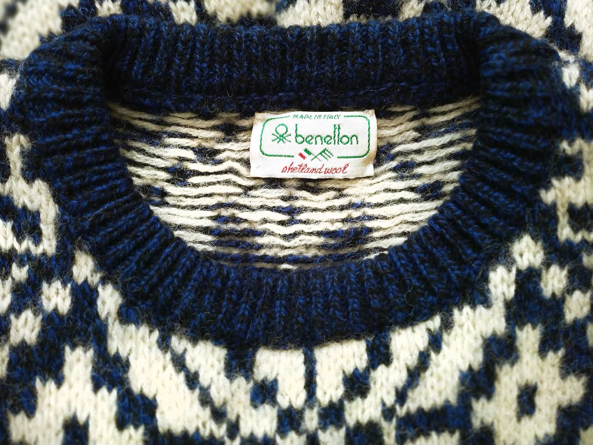Sweter Benetton, gruby