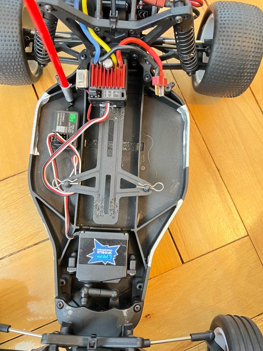 Model RC 1:10 Buggy 2WD Ansmann Mad Rat, Duży Zestaw !