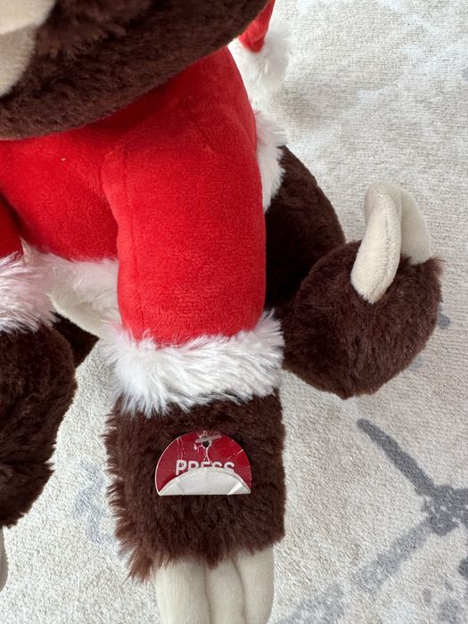 Новая! Музыкальная танцующая мягкая новогодняя игрушка