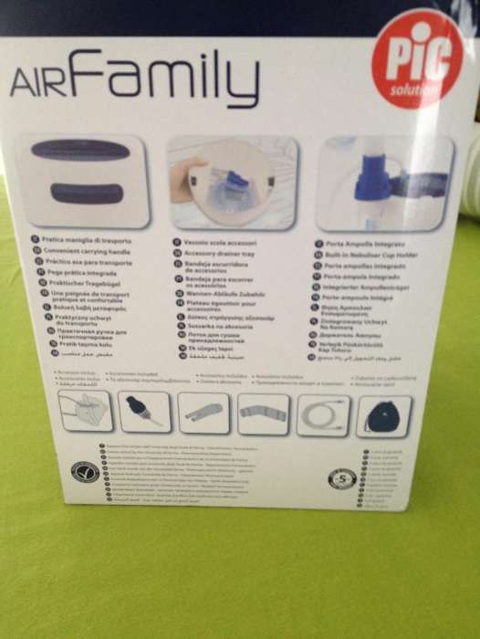 PIC Air Family Aerossol nebulizador Novo