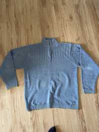 Męski sweter z zamkiem