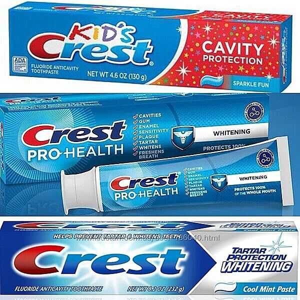 Лечебная Отбеливающая паста 121g Crest Pro Health Whitening - USA