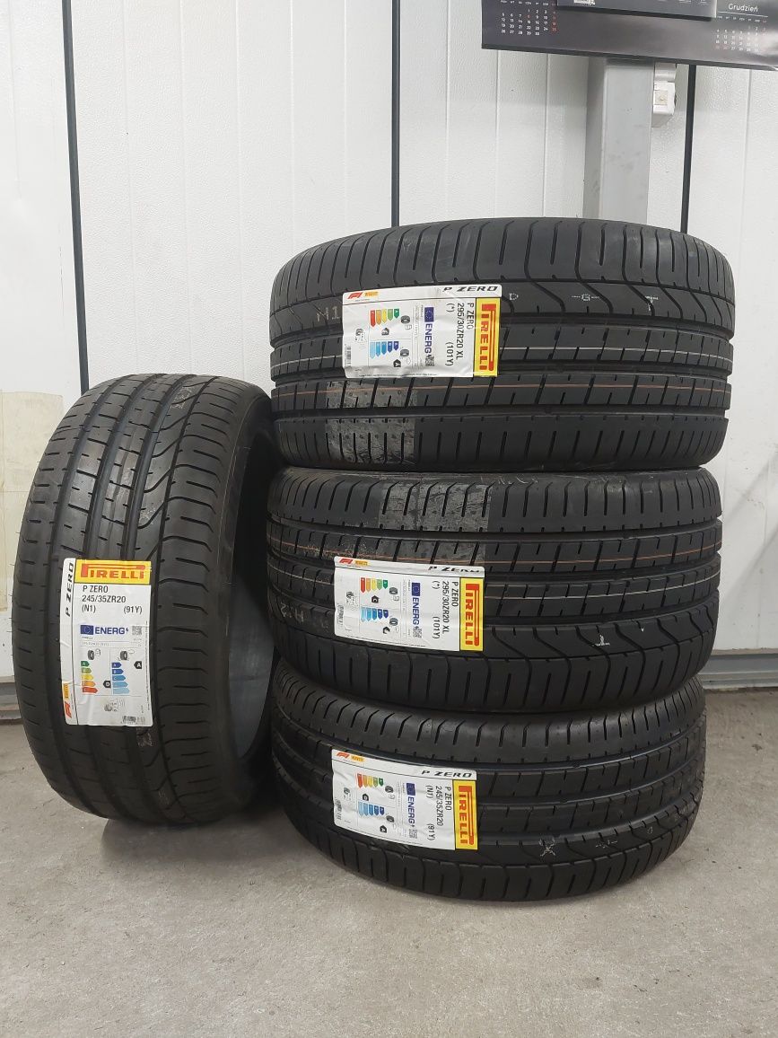 2x 245/35/R20 oraz 2x 295/30/R20 Pirelli PZERO 2022 ROK