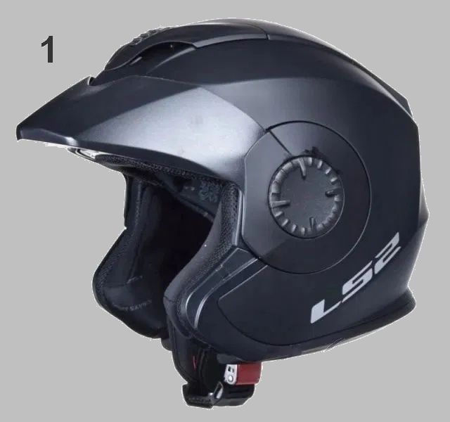 Nowy KASK LS2 OF570 Verso Solid blenda otwarty chopper