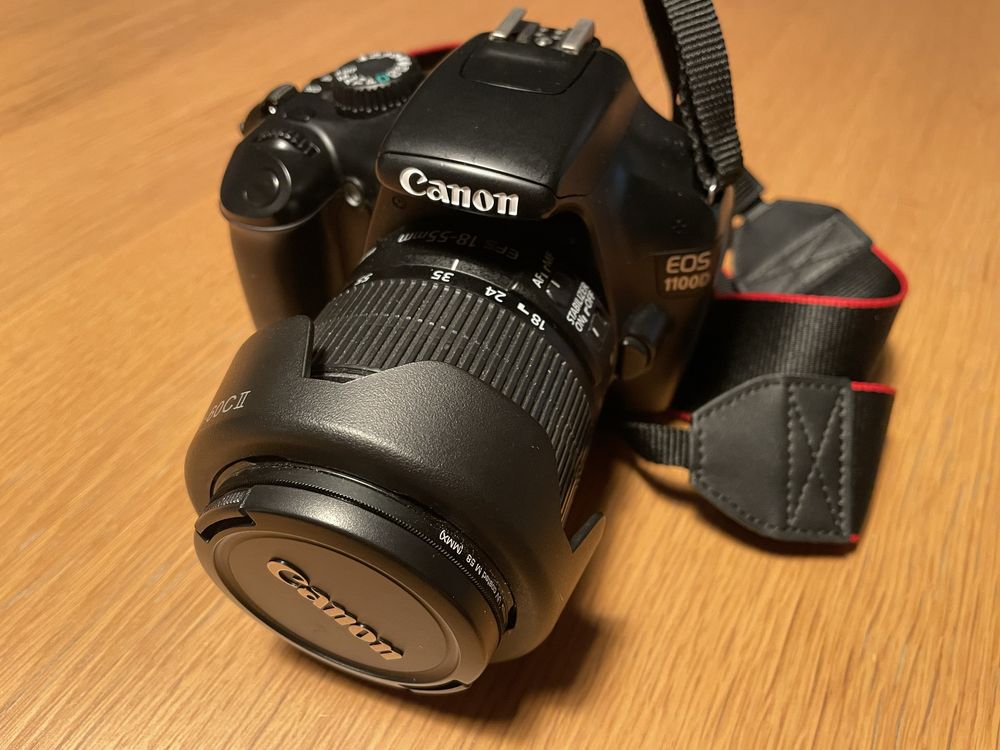 Canon EOS 1100D + Lente 18-55mm + Bolsa
