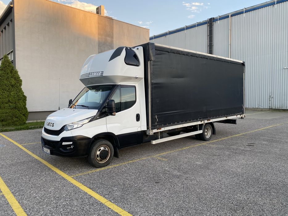 Iveco Daily 50C17H salon Polska DCM 3,5t,6m przesuwny dach,burto firan